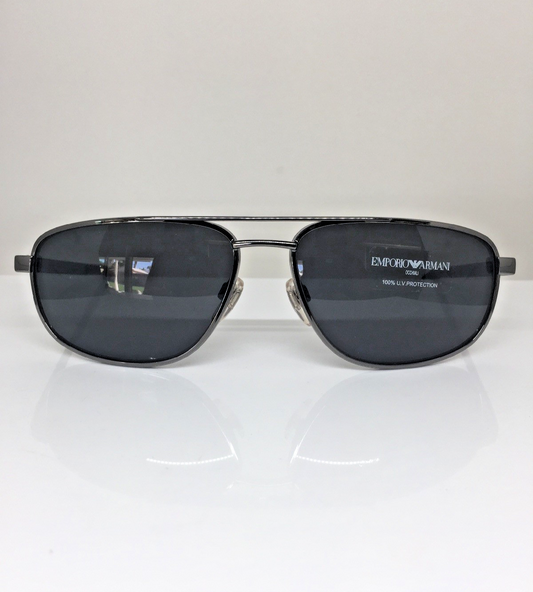 Vintage Emporio Armani EA 068-S Gunmetal Sunglasses - Super Vision Optical