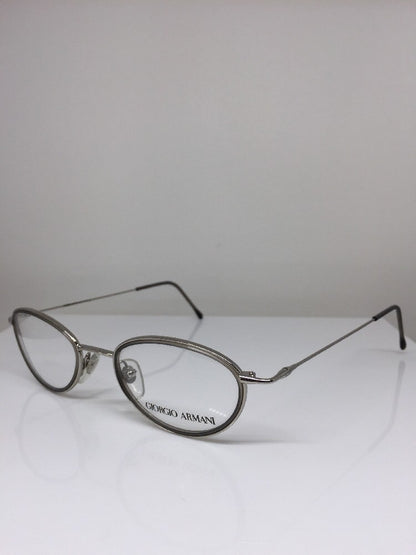 Vintage Giorgio Armani GA 1011 Silver Eyeglasses - Super Vision Optical