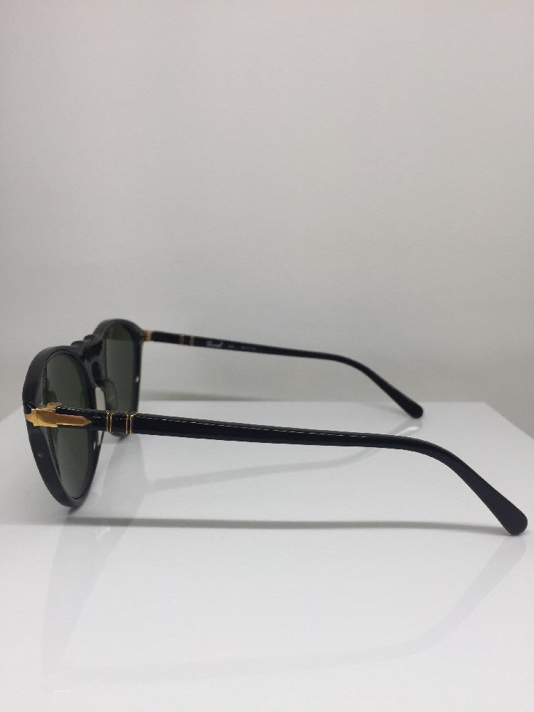 Vintage Persol PERSOL 201 Black Sunglasses - Super Vision Optical