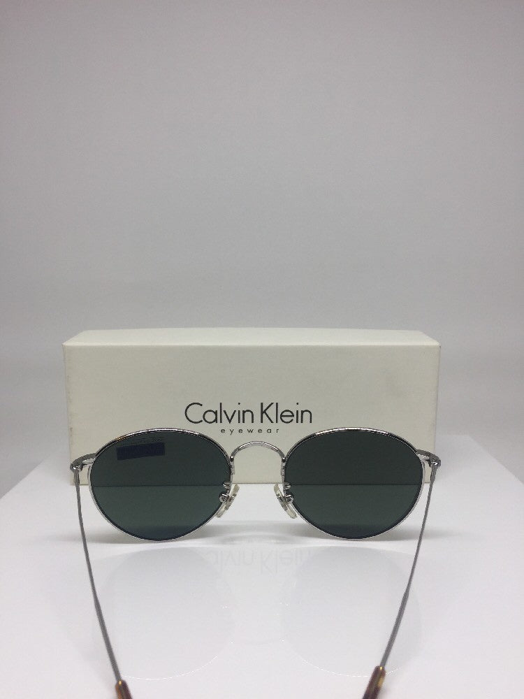 Vintage Calvin Klein CK 120-S Silver Sunglasses - Super Vision Optical
