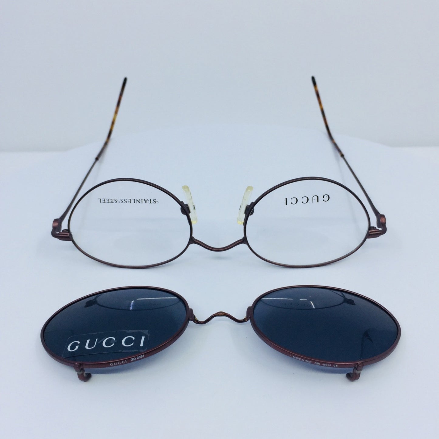 Vintage Gucci GG 2624 Purple Eyeglasses - Super Vision Optical