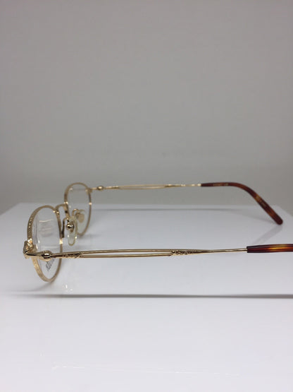 Vintage Matsuda 2877 Gold Eyeglasses - Super Vision Optical