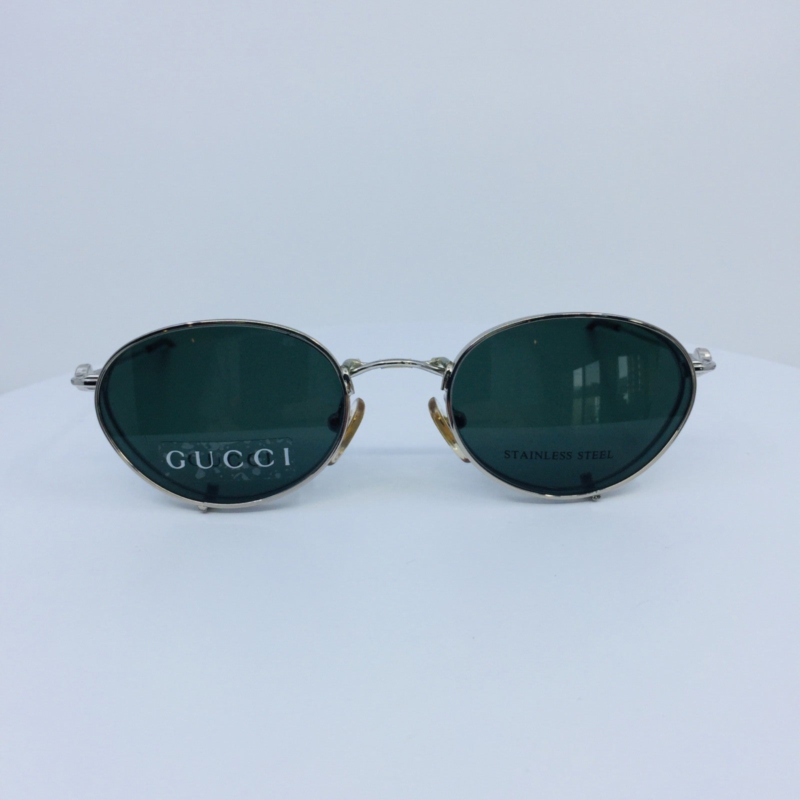 Vintage Gucci GG 2624 Silver Eyeglasses - Super Vision Optical