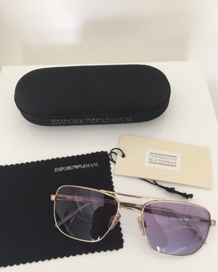 Vintage Emporio Armani EA 159-S Gold Sunglasses - Super Vision Optical