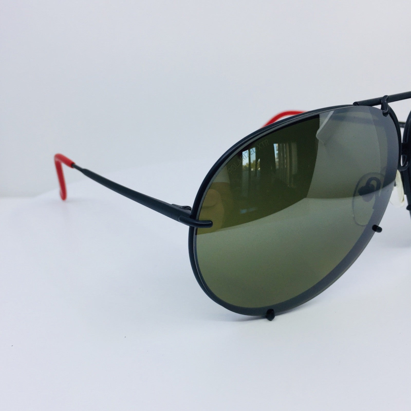 Vintage Porsche Design P8478 Black Sunglasses - Super Vision Optical
