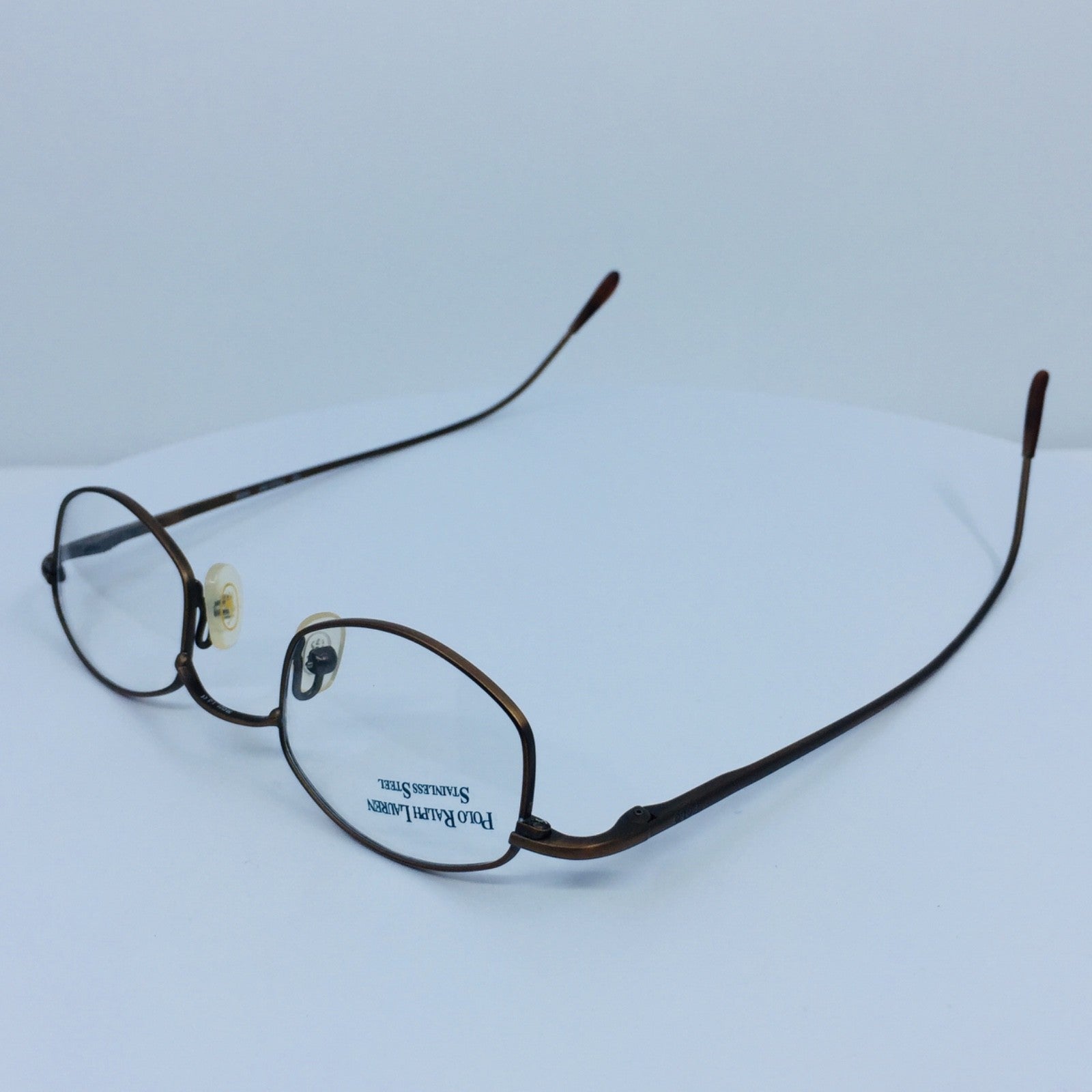 Vintage Polo Ralph Lauren POLO 357 Brown Eyeglasses - Super Vision Optical