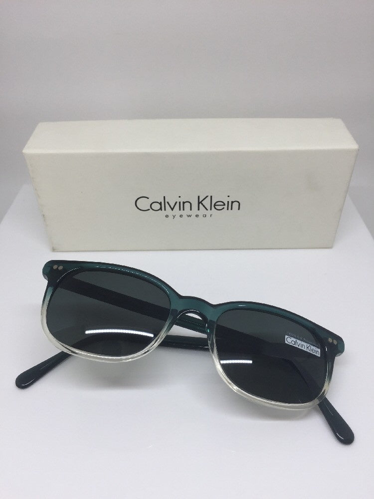 Vintage Calvin Klein CK 715-S Clear Sunglasses - Super Vision Optical
