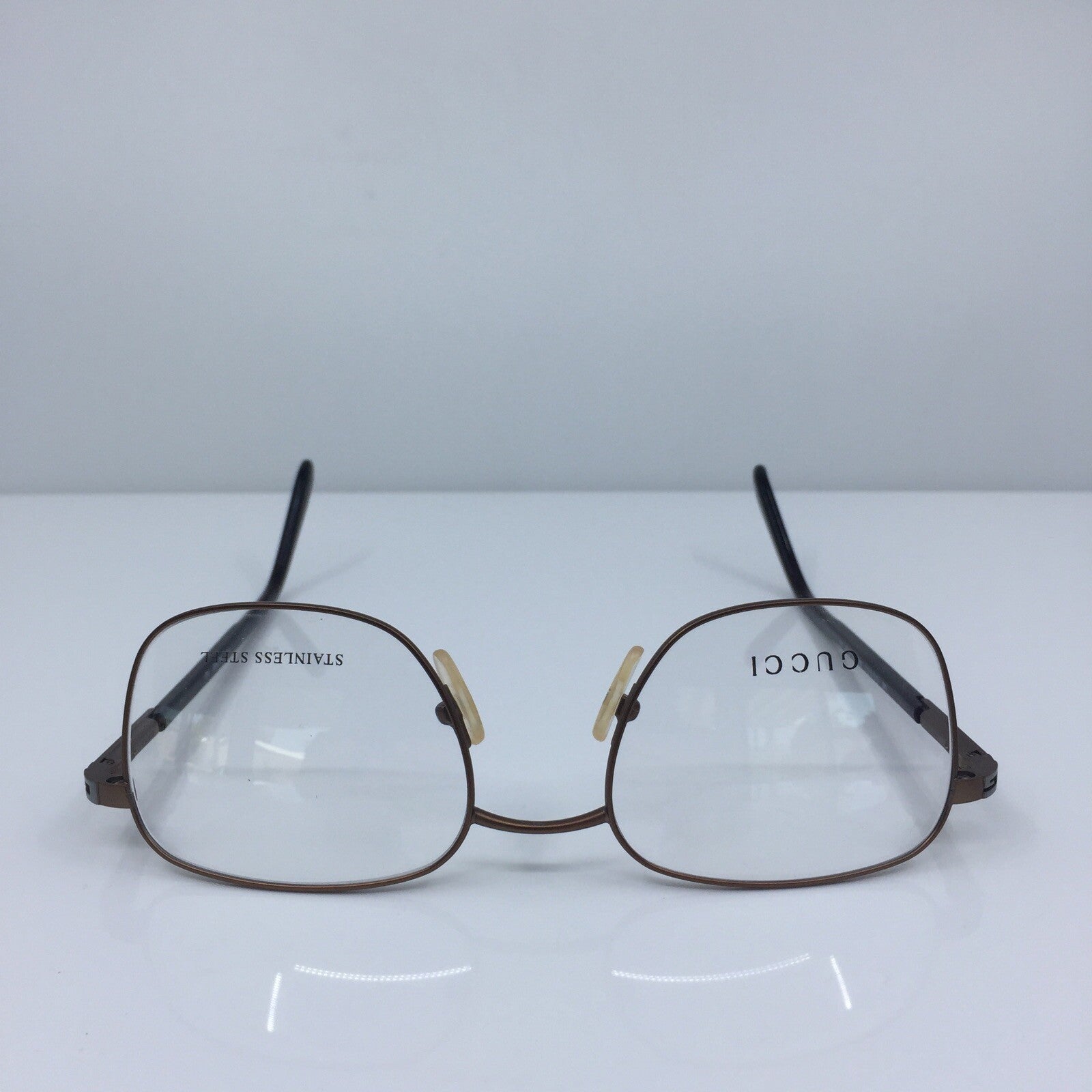 Vintage Gucci GG 1622 Brown Eyeglasses - Super Vision Optical