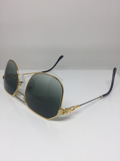 Vintage FRED Lunettes Paris Cap Horn Gold Sunglasses - Super Vision Optical