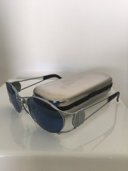 Vintage Jean Paul Gaultier JPG 58-6101 Silver Sunglasses - Super Vision Optical