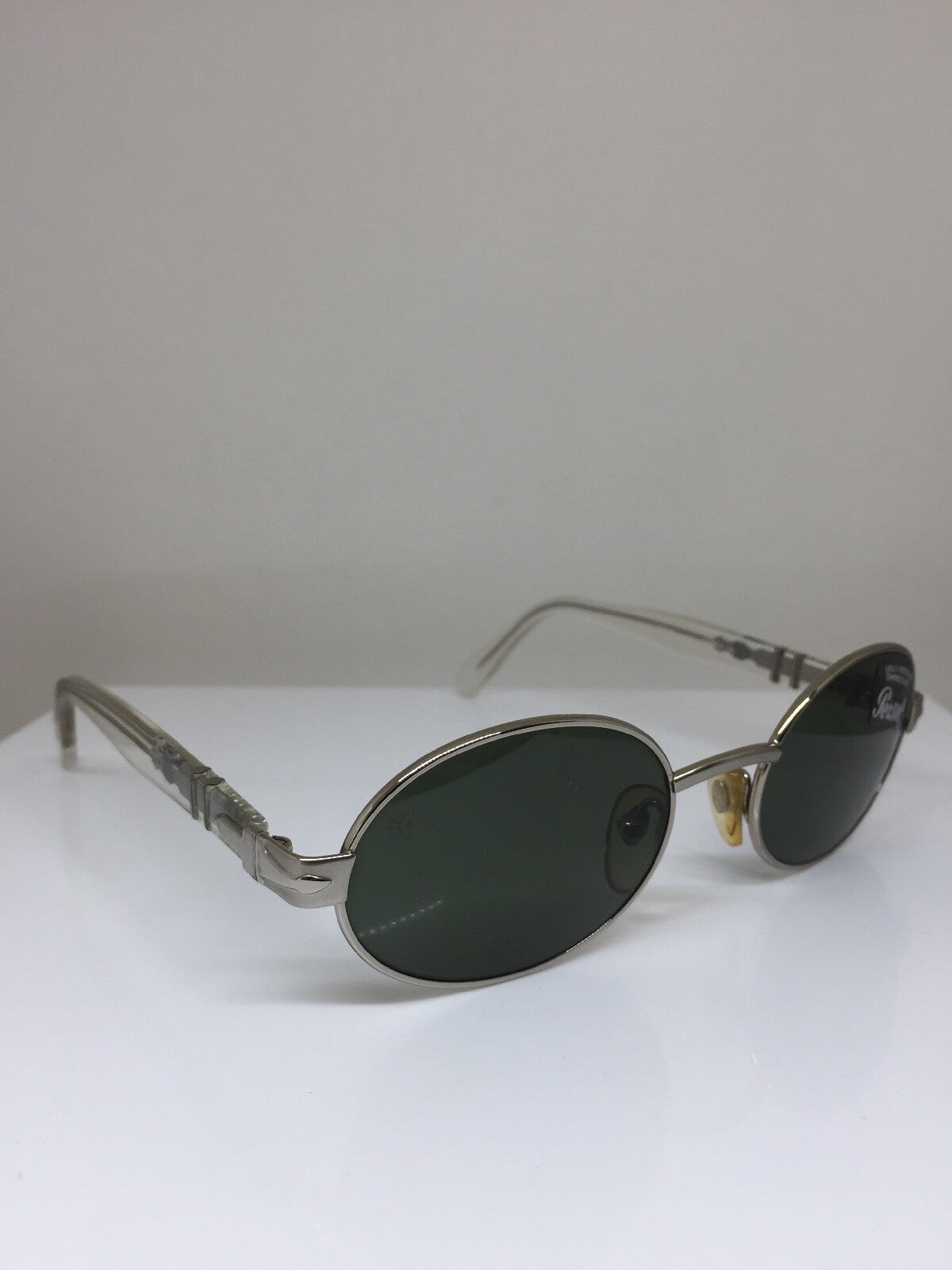 Vintage Persol PE 2022-S Silver Sunglasses - Super Vision Optical