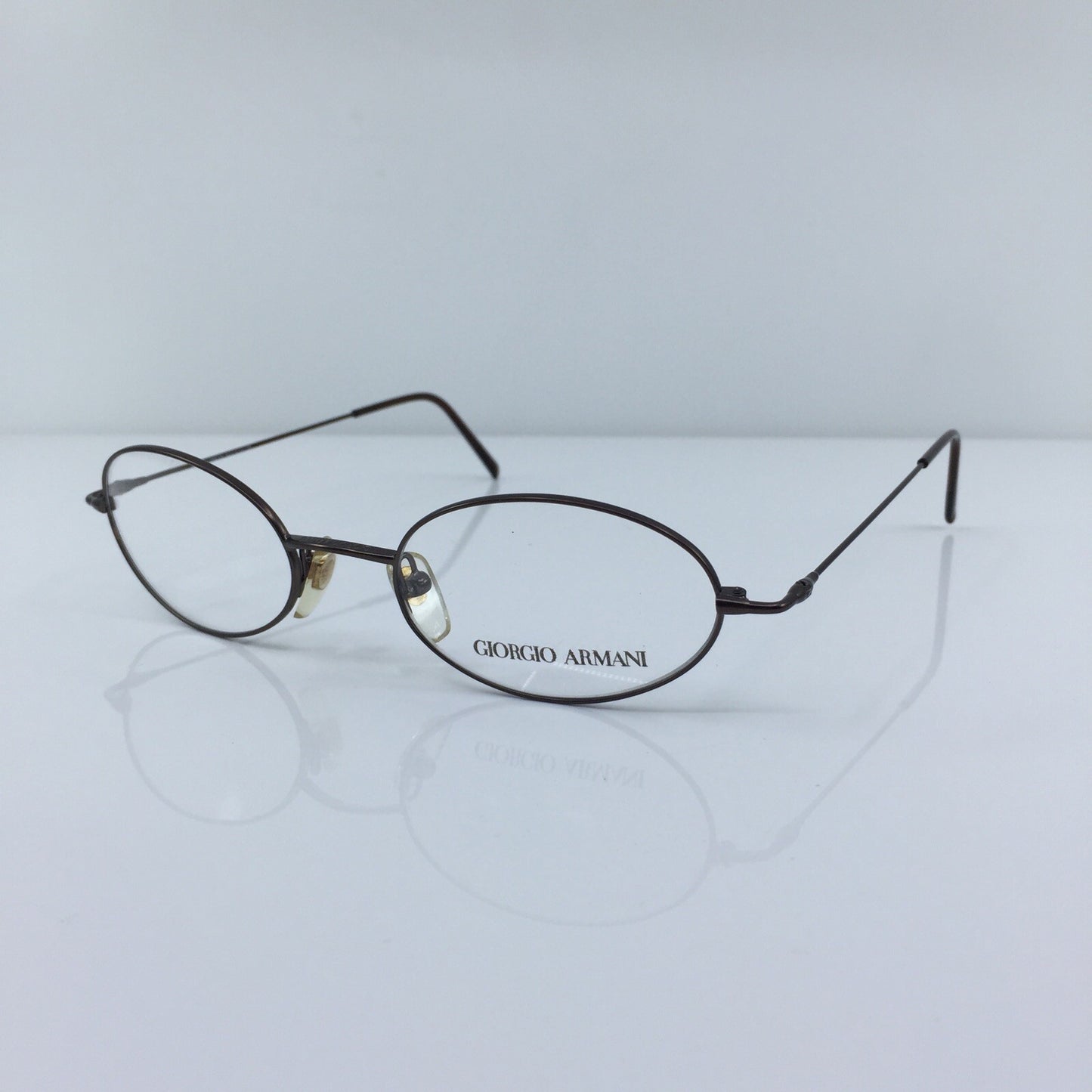 Vintage Giorgio Armani GA 1020 Brown Eyeglasses - Super Vision Optical