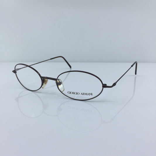 Vintage Giorgio Armani GA 1020 Brown Eyeglasses - Super Vision Optical
