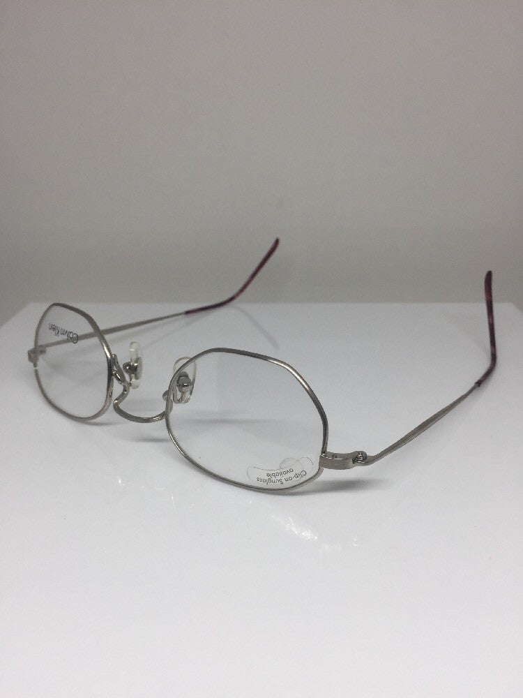 Vintage Calvin Klein CK 339 Silver Sunglasses - Super Vision Optical