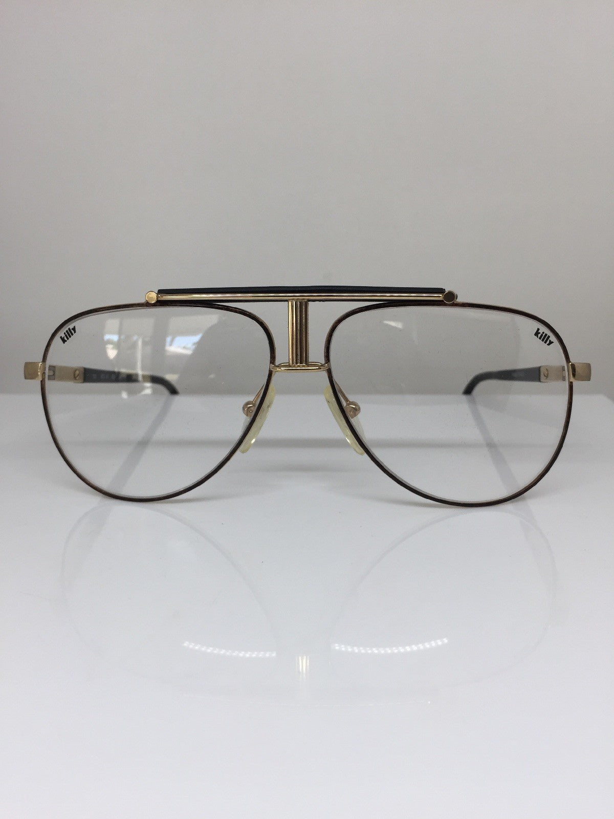 Vintage Killy 473 47 630 Gold Sunglasses - Super Vision Optical