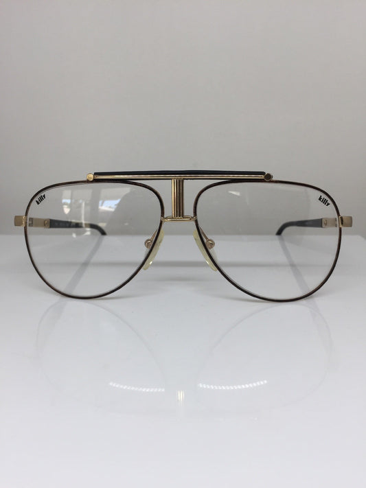 Vintage Killy 473 47 630 Gold Sunglasses - Super Vision Optical