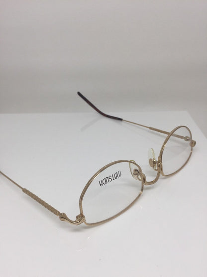 Vintage Matsuda 2878 Gold Sunglasses - Super Vision Optical