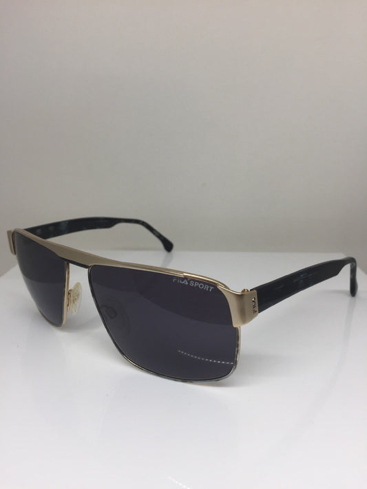 Vintage Fila Sport FILA 8508 Gold Sunglasses - Super Vision Optical