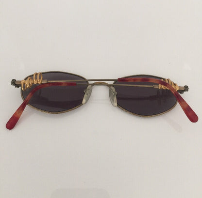 Vintage Jean Paul Gaultier JPG 56-5101 Gold Sunglasses - Super Vision Optical