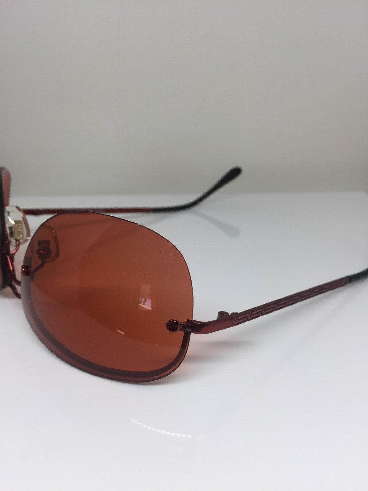 Vintage Versace X89 Red Sunglasses - Super Vision Optical