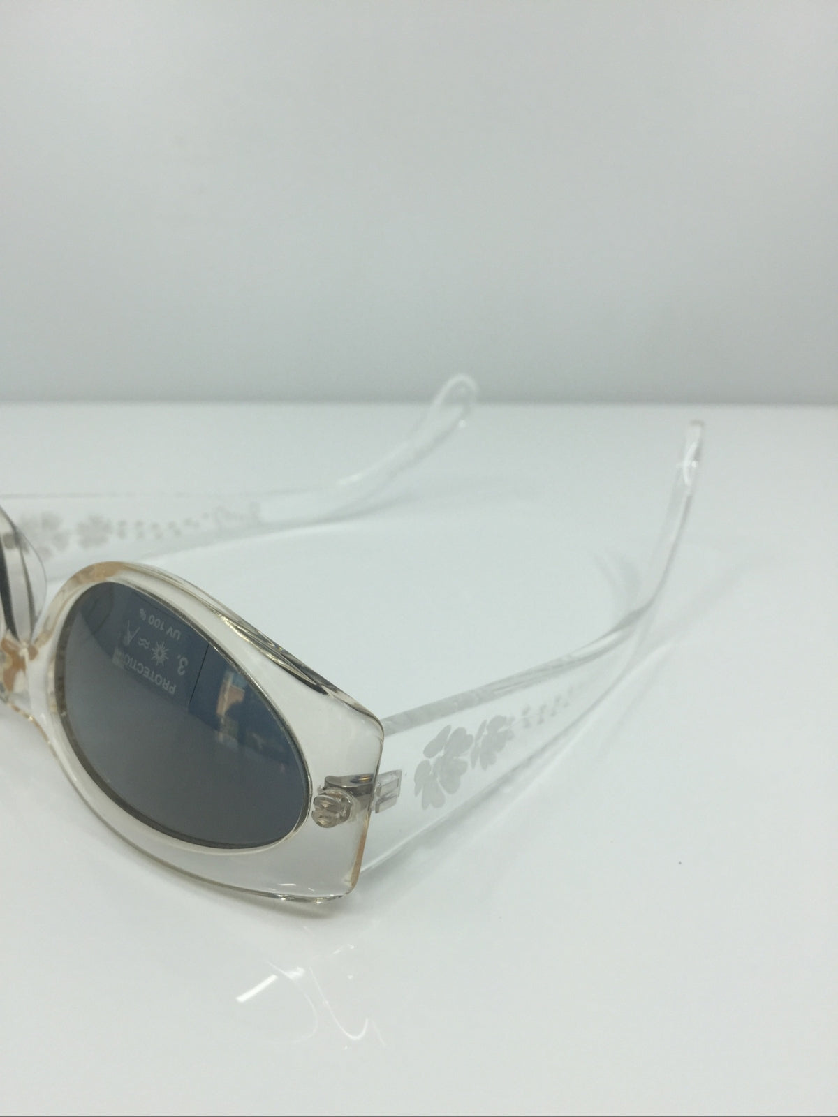 Vintage Kenzo Kenzo Lilium K. 1242 K. 310 Clear Sunglasses - Super Vision Optical