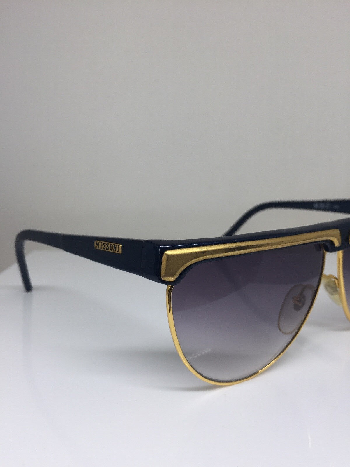 Vintage Missoni M 53 U Gold Sunglasses - Super Vision Optical