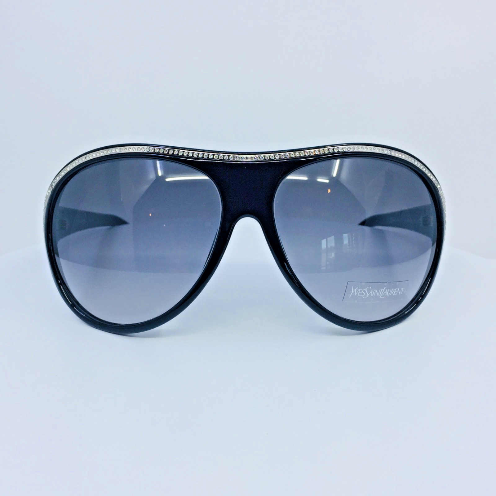 Vintage Valentino V 5445/S Black Sunglasses - Super Vision Optical