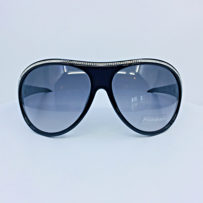 Vintage Valentino V 5445/S Black Sunglasses - Super Vision Optical
