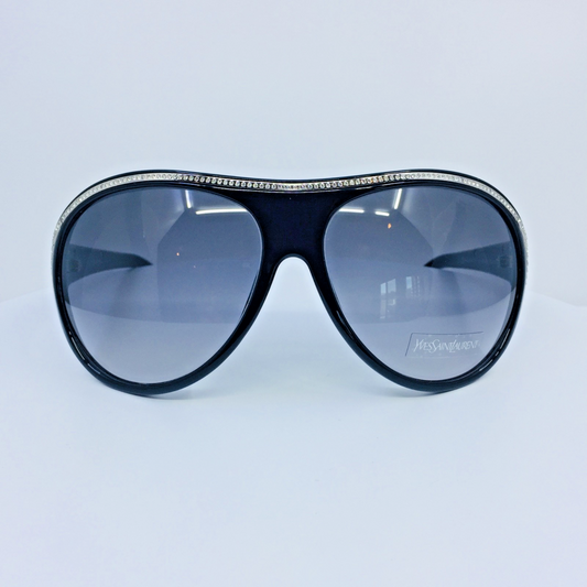 Vintage Valentino V 5445/S Black Sunglasses - Super Vision Optical