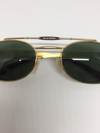 Vintage Alpina 5585 Gold Sunglasses - Super Vision Optical