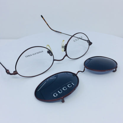 Vintage Gucci GG 2624 Purple Eyeglasses - Super Vision Optical