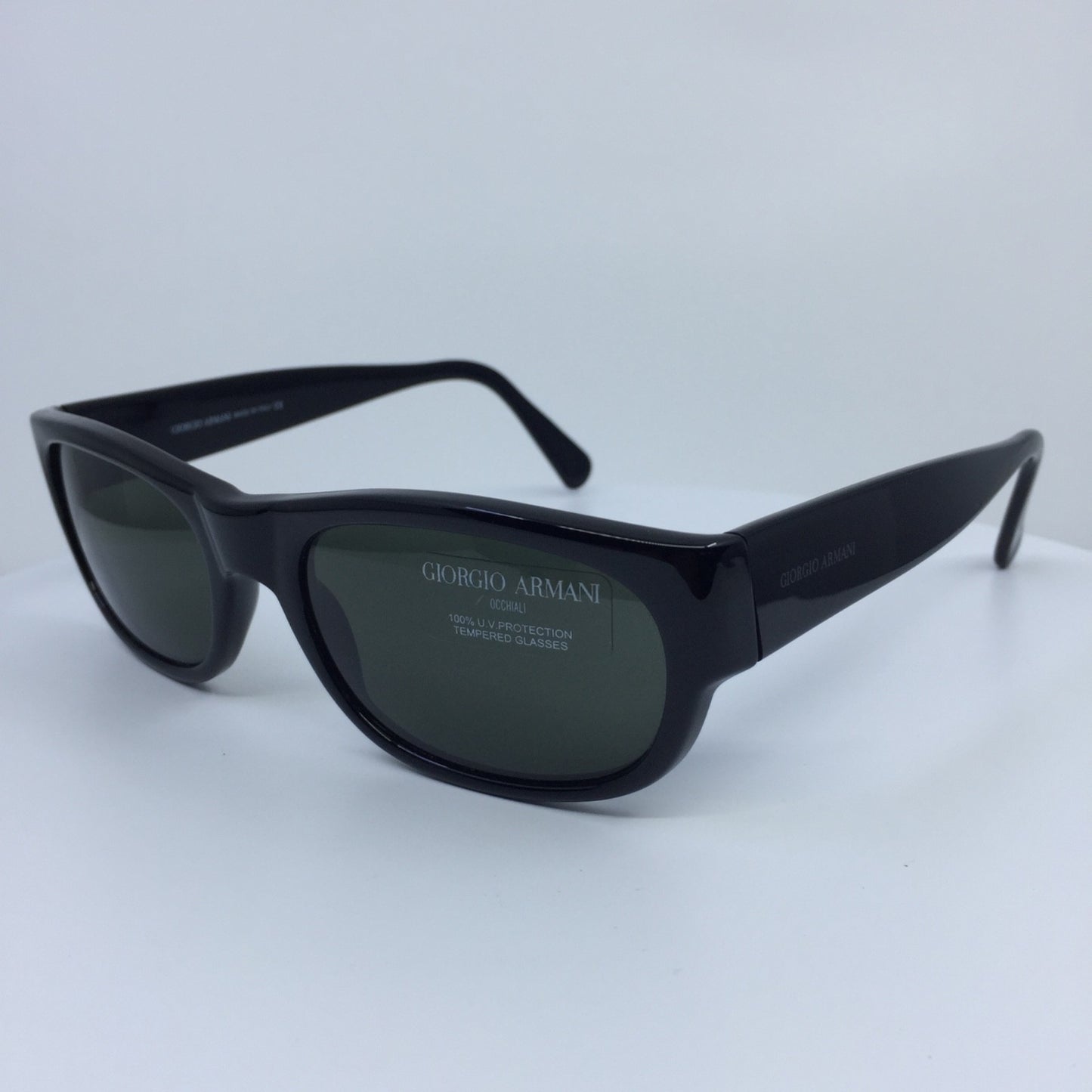 Vintage Giorgio Armani GA 845 Black Sunglasses - Super Vision Optical