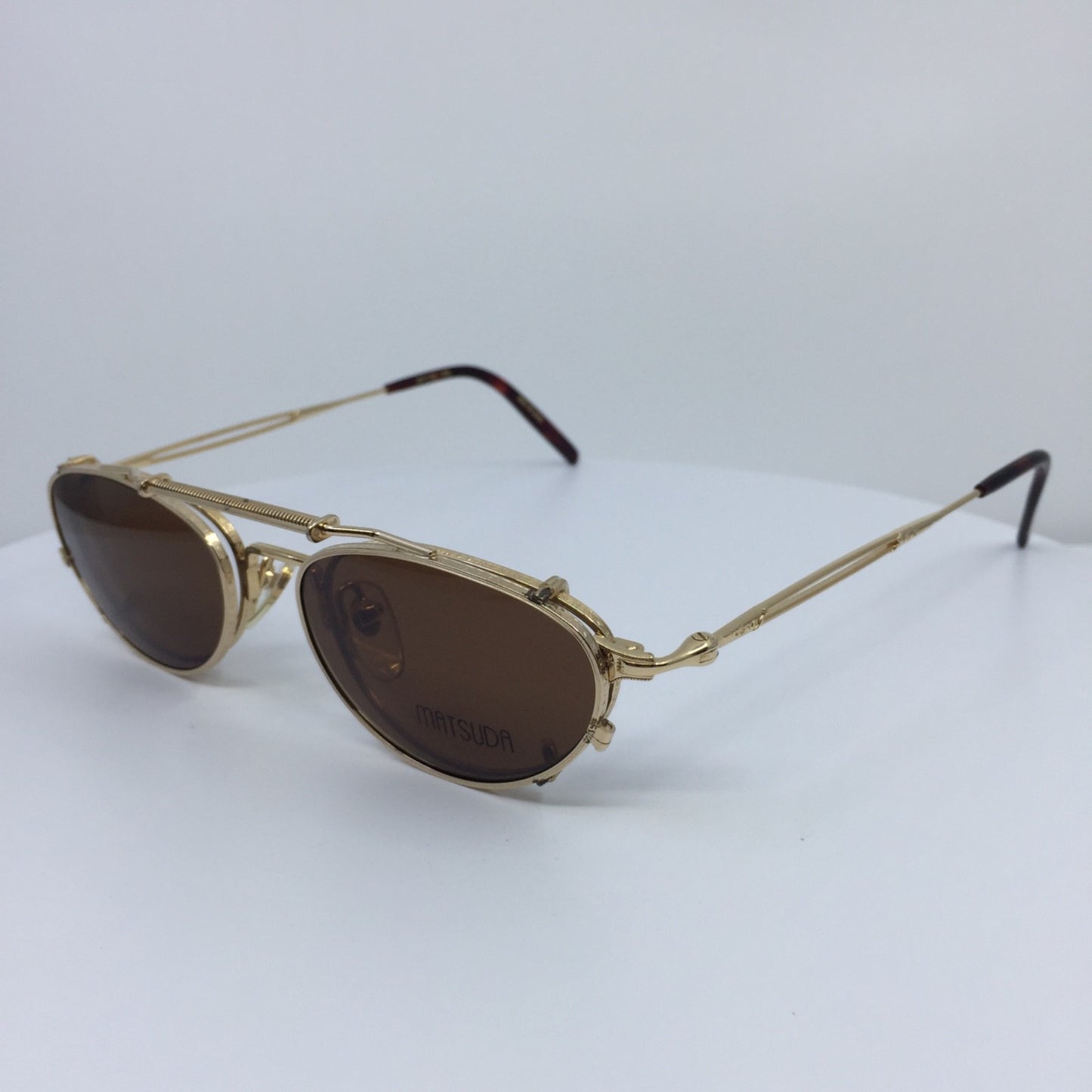Vintage Matsuda 2877 Gold Eyeglasses - Super Vision Optical