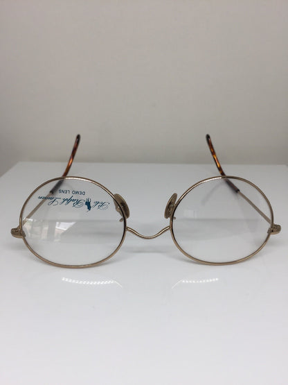 Vintage Ralph Lauren Polo Classic 61 By Ralph Lauren Gold Eyeglasses - Super Vision Optical