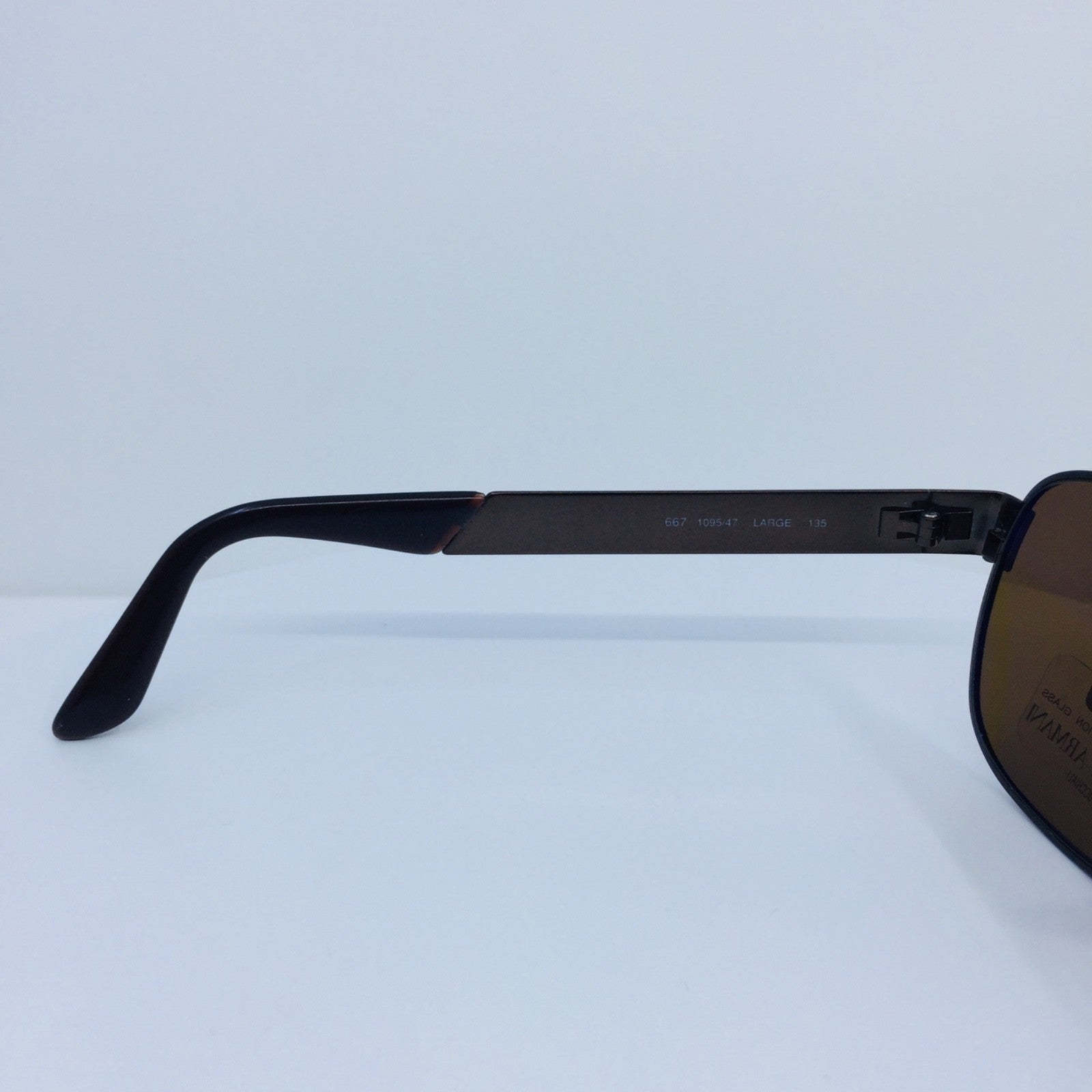 Vintage Giorgio Armani GA 667 Brown Sunglasses - Super Vision Optical