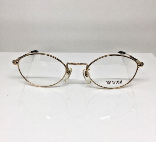 Vintage Matsuda 2874 Gold Eyeglasses - Super Vision Optical
