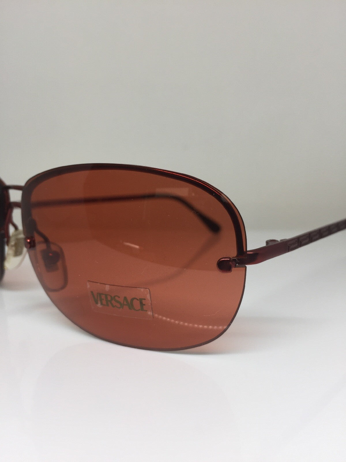 Vintage Versace X89 Red Sunglasses - Super Vision Optical