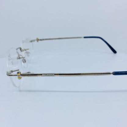 Vintage Chopard CHOPARD M. C 040 Silver Eyeglasses - Super Vision Optical