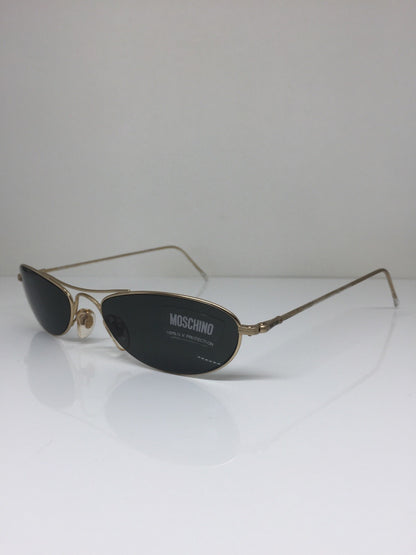 Vintage Moschino By Persol M. 3063-S Gold Sunglasses - Super Vision Optical
