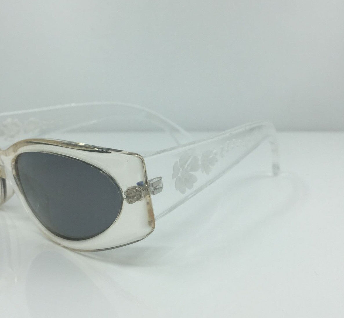 Vintage Kenzo Kenzo Lilium K. 1242 K. 310 Clear Sunglasses - Super Vision Optical