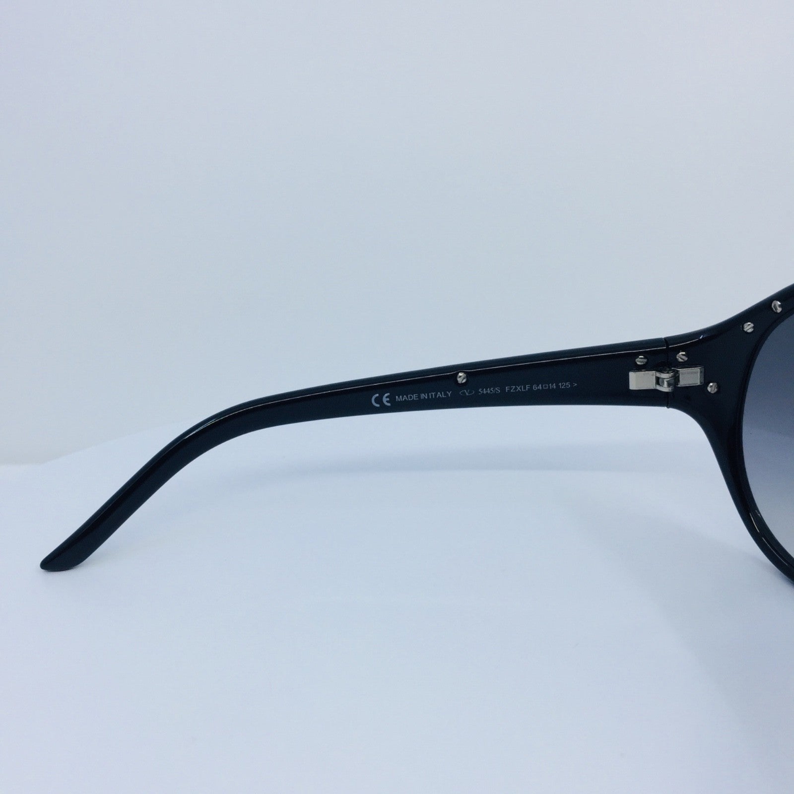 Vintage Valentino V 5445/S Black Sunglasses - Super Vision Optical