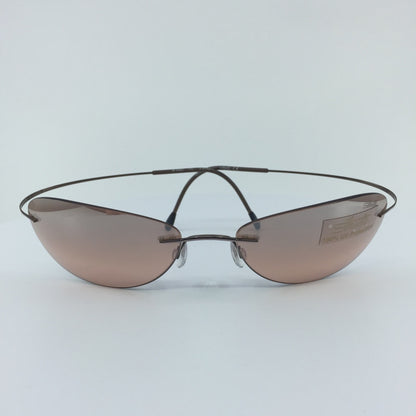 Vintage Silhouette TMA 8067 Brown Sunglasses - Super Vision Optical