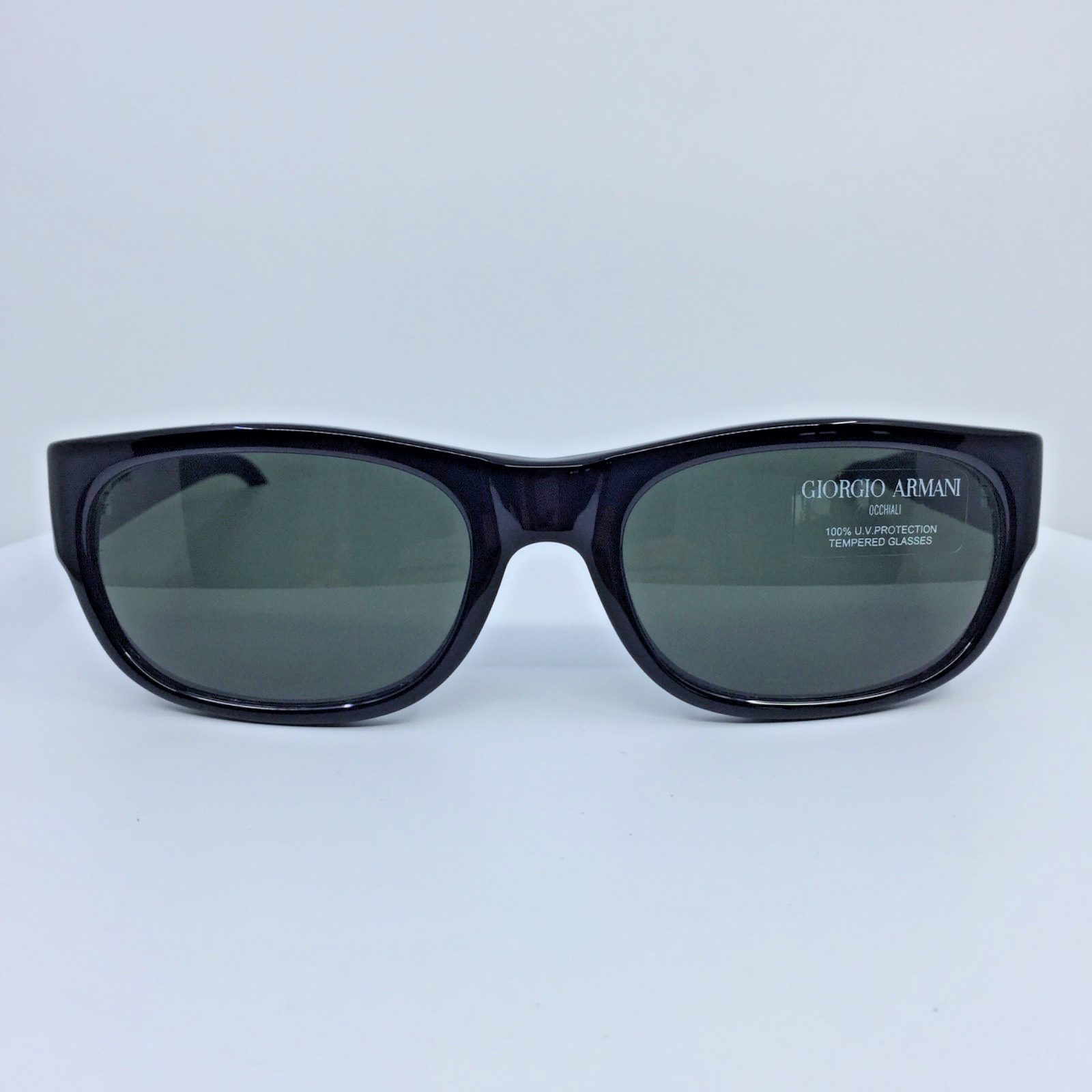 Vintage Giorgio Armani GA 845 Black Sunglasses - Super Vision Optical