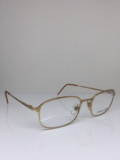 Vintage Giorgio Armani GA 1050 Gold Eyeglasses - Super Vision Optical