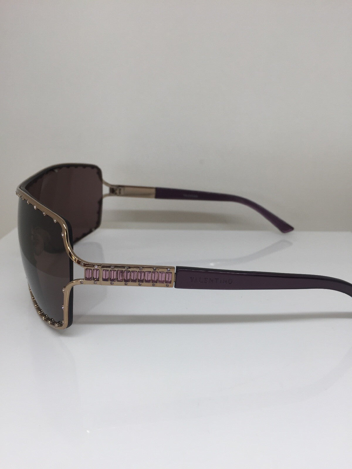 Vintage Valentino 5435/S Silver Sunglasses - Super Vision Optical