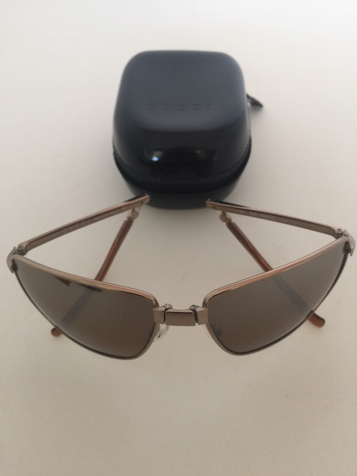 Vintage Gucci GG 1689/S Gold Sunglasses - Super Vision Optical