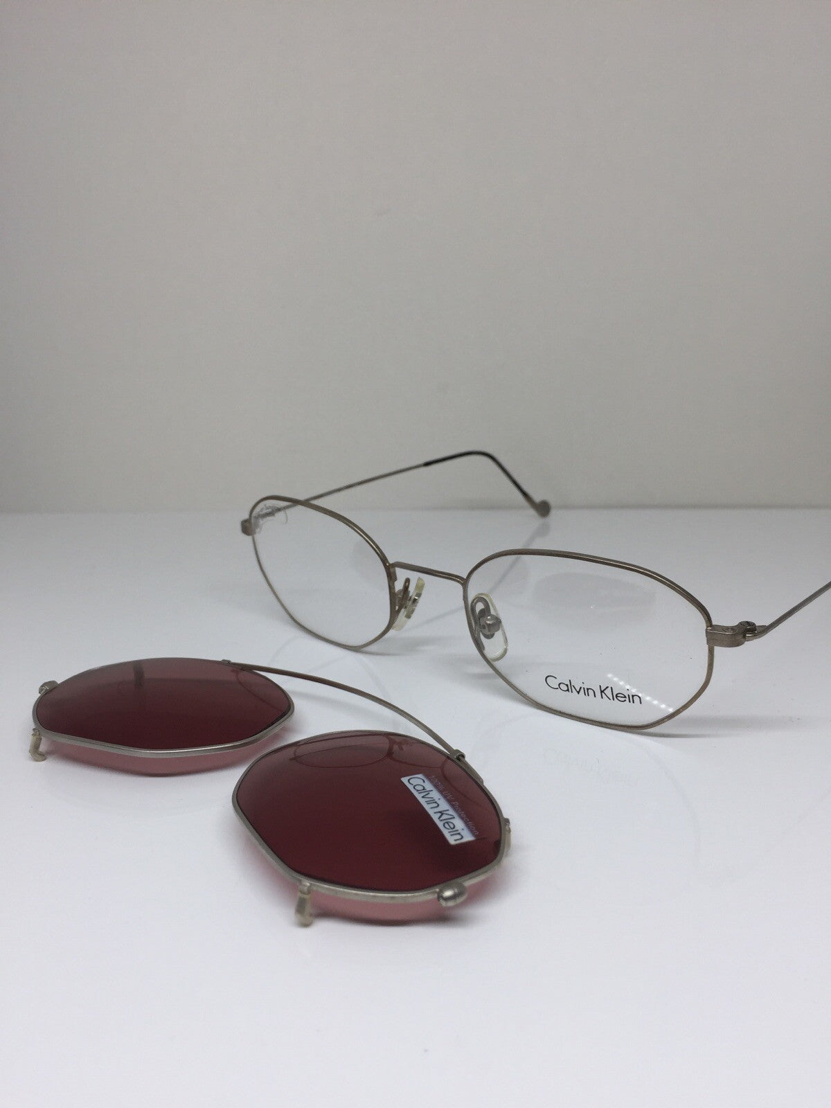 Vintage Calvin Klein CK 138 Gold Eyeglasses - Super Vision Optical