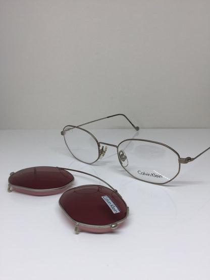 Vintage Calvin Klein CK 138 Gold Eyeglasses - Super Vision Optical