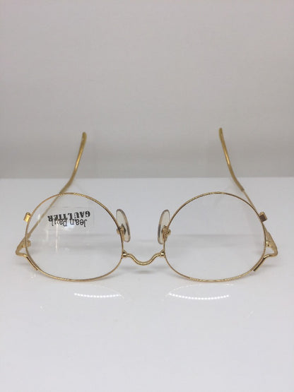 Vintage Jean Paul Gaultier JPG 55-2176 Gold Sunglasses - Super Vision Optical