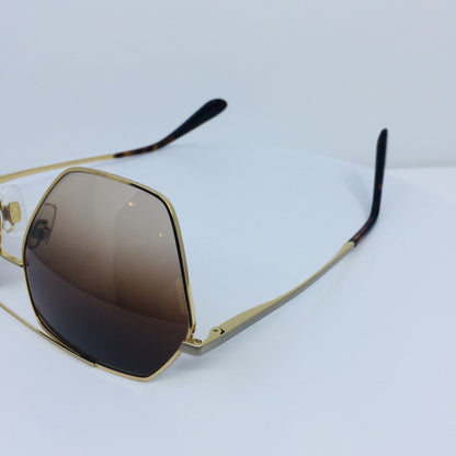 Vintage Dolce & Gabbana DG 2157 Gold Sunglasses - Super Vision Optical